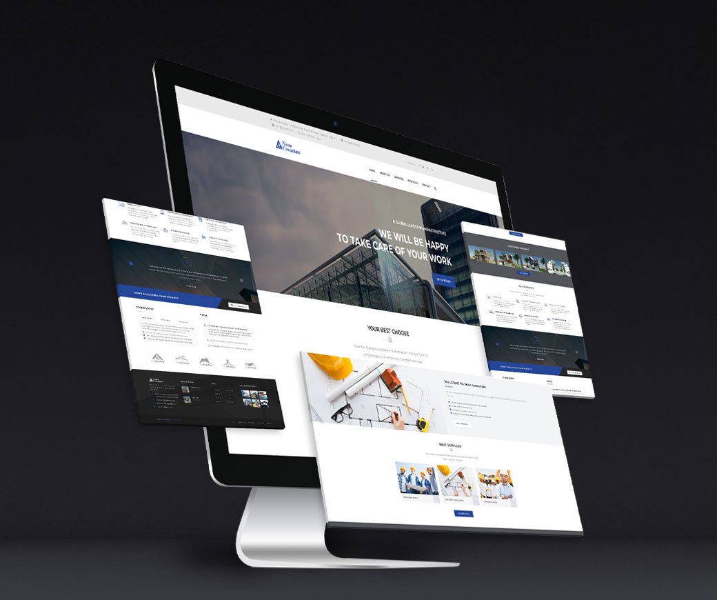 Noor Consultant website mockup