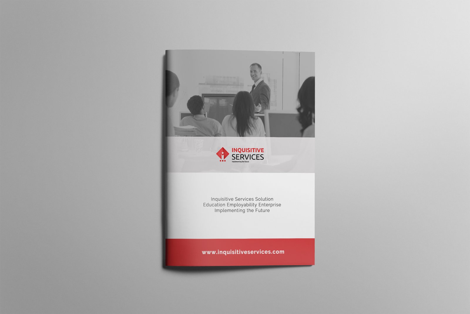 Corporate brochure cover