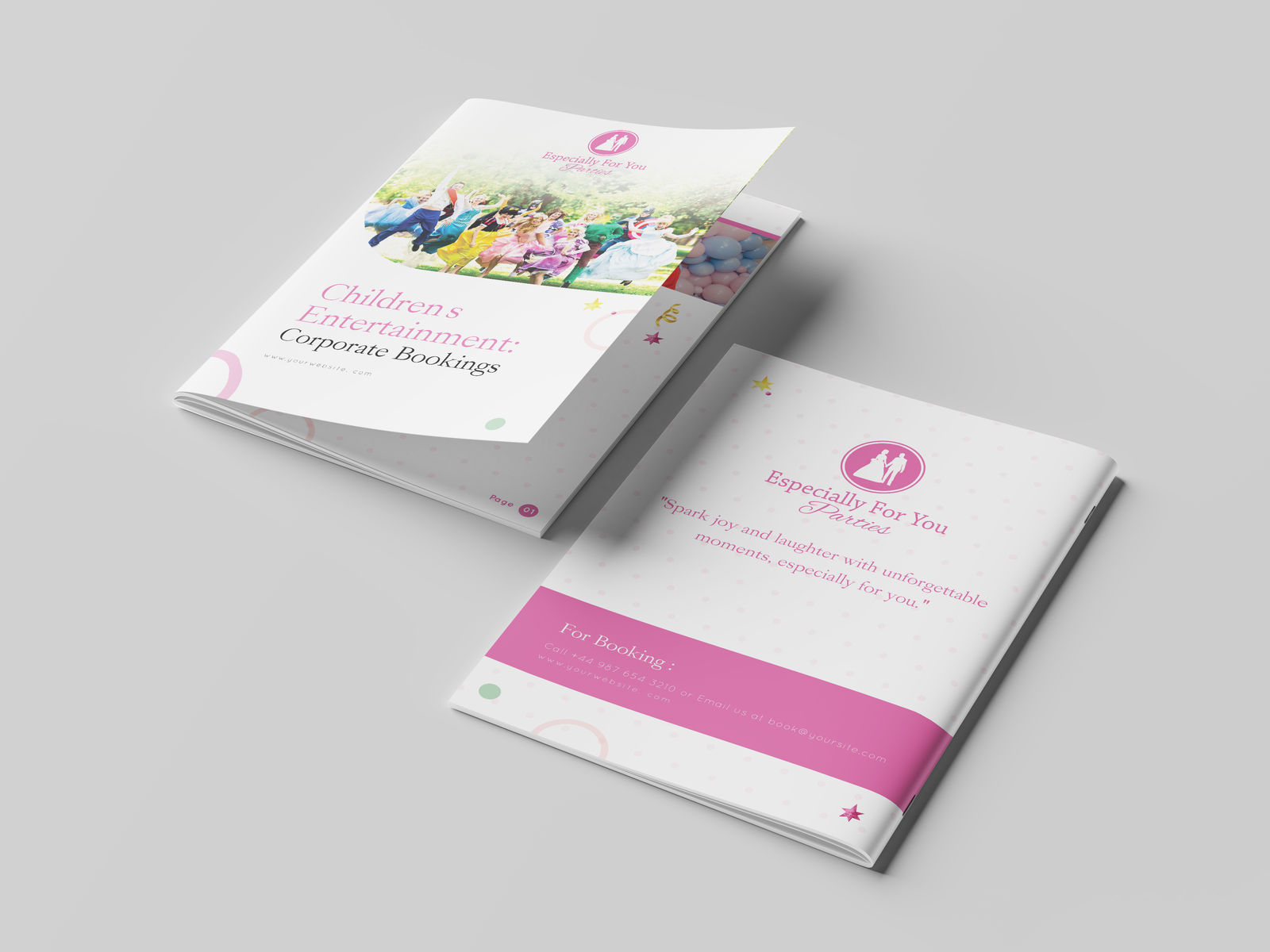 Brochure mockup