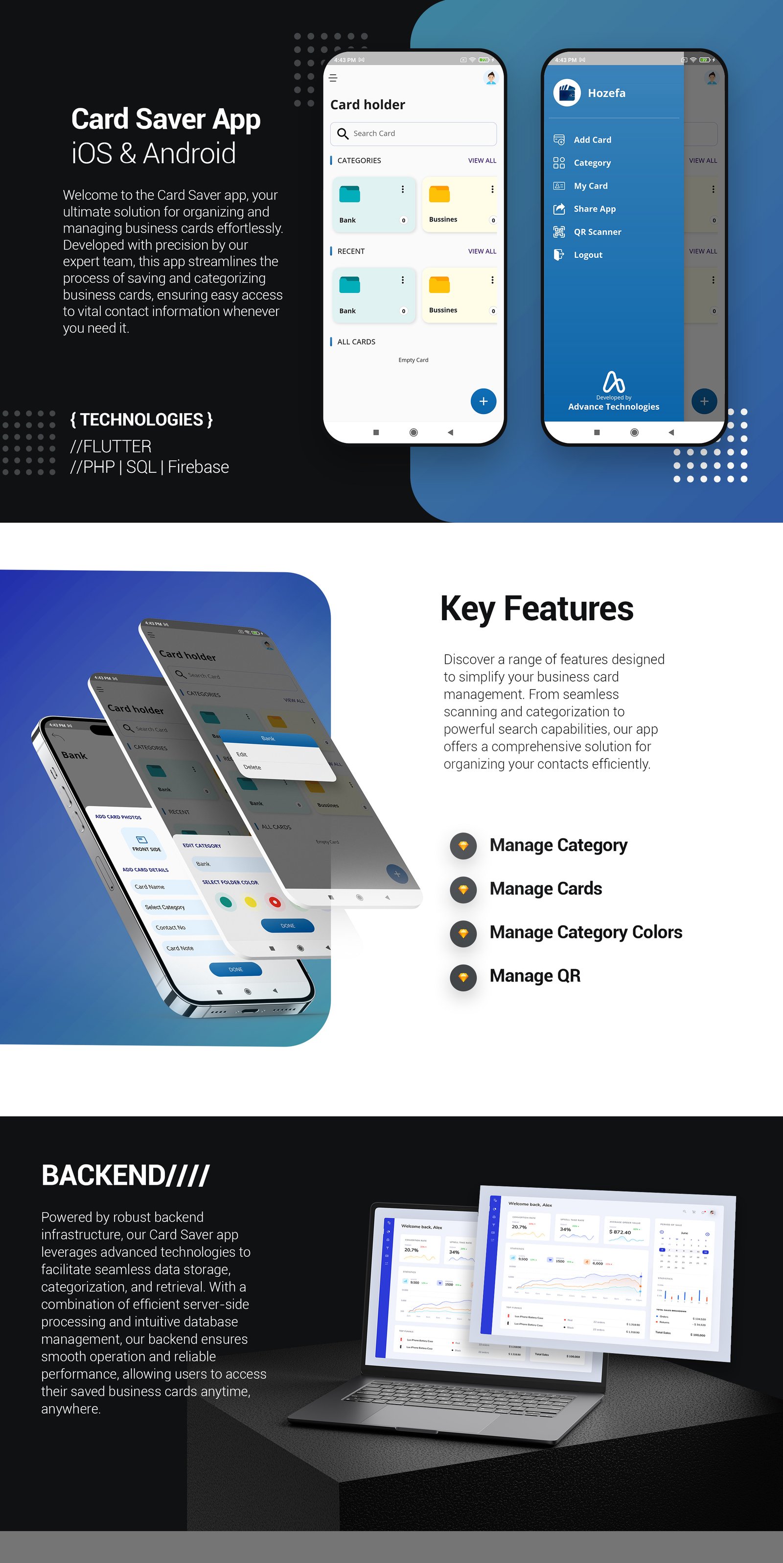 Card Saver app