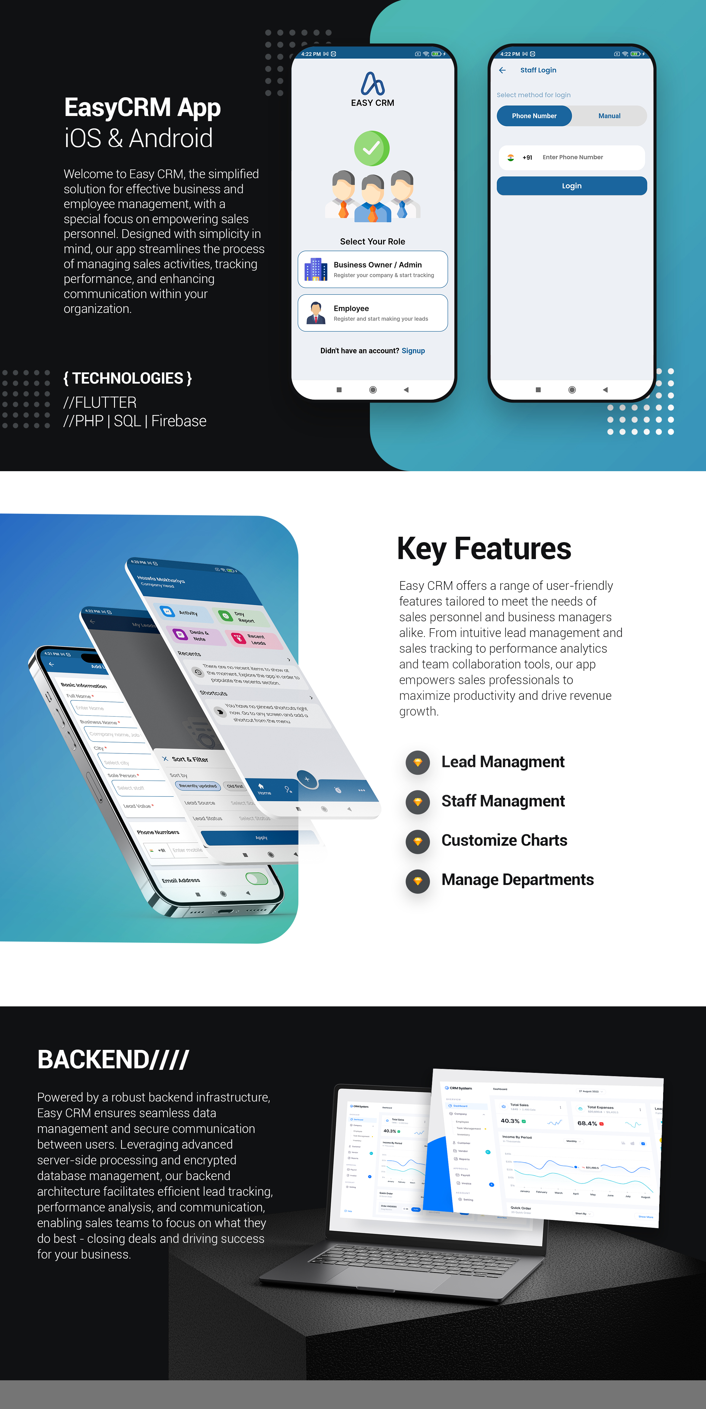 Easy CRM app
