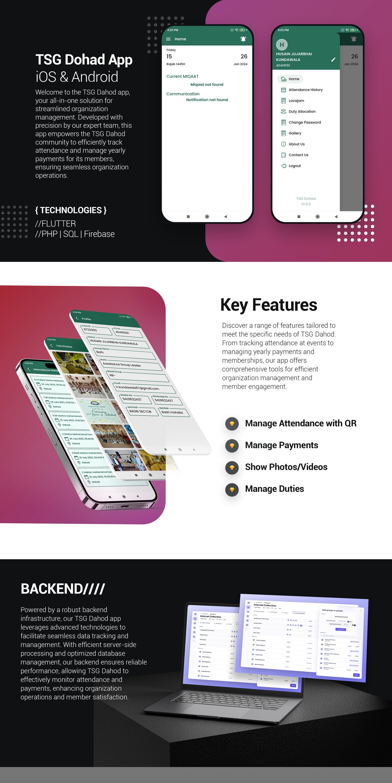 TSG Dohad app