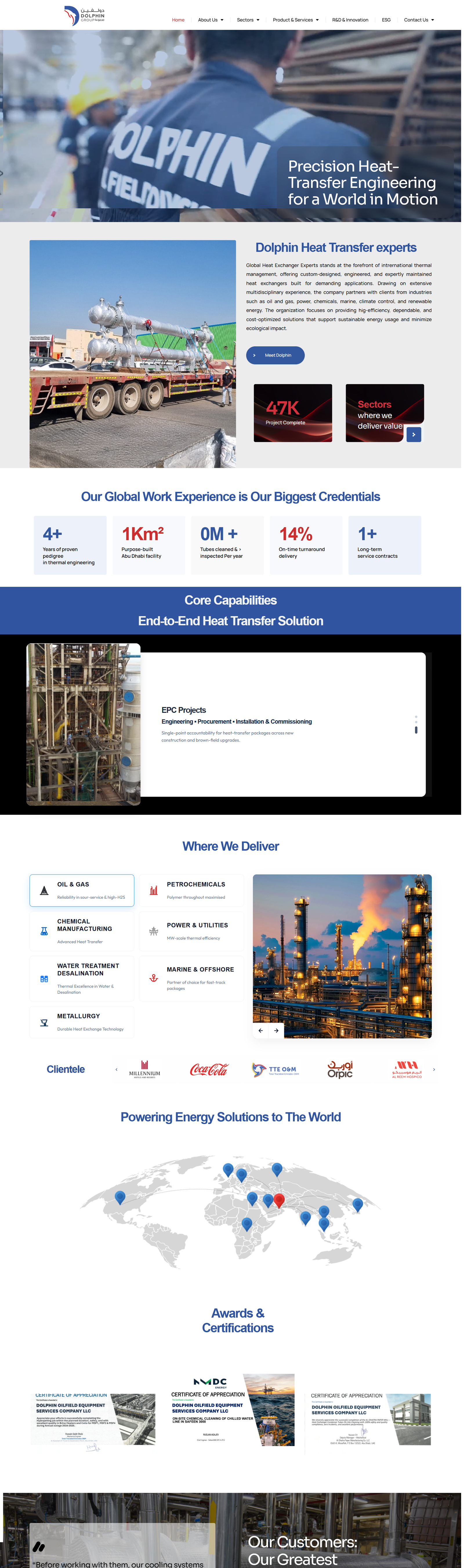 Dolphin homepage