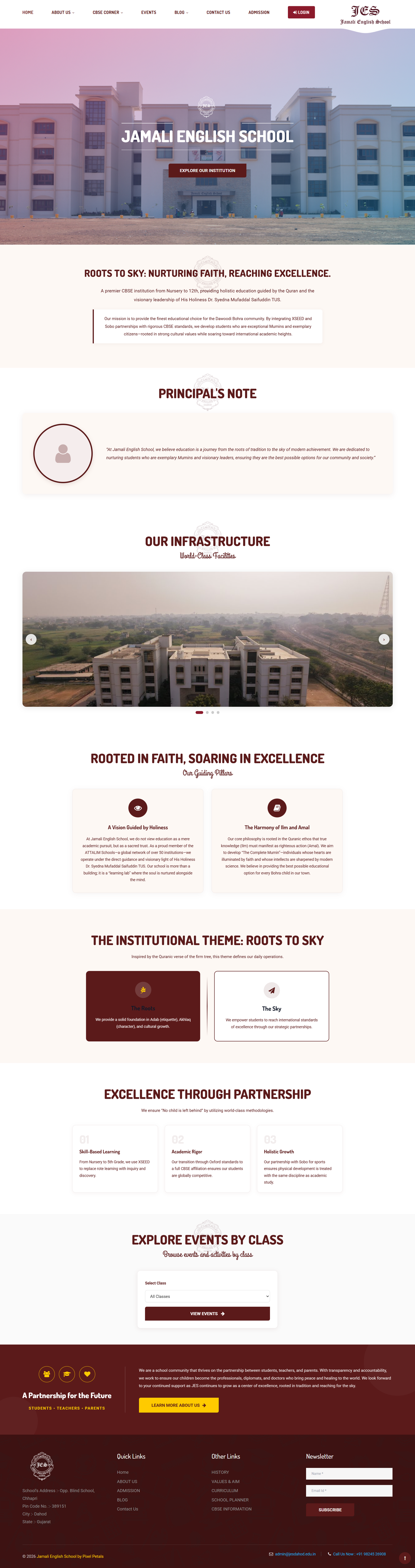 JES homepage